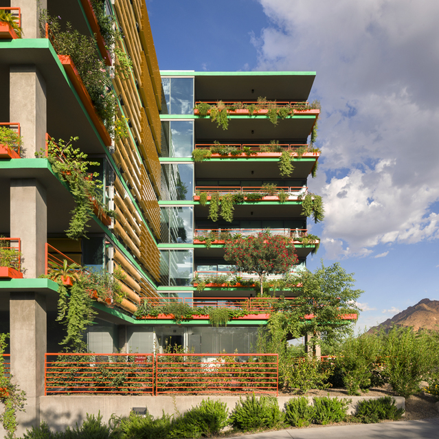 Optima Sonoran Village - Exterior View of the Apartment