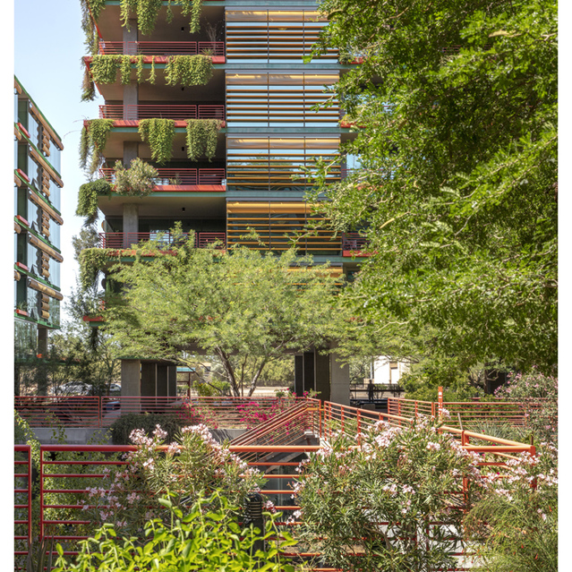 Optima Sonoran Village - Exterior View of the Apartment